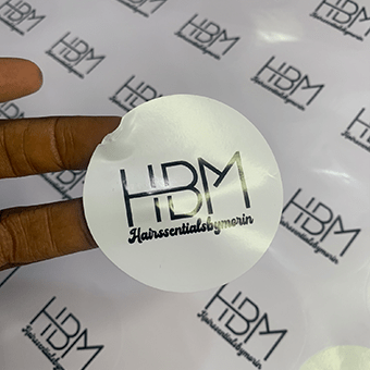 round sticker 3 jimbrand Round Sticker